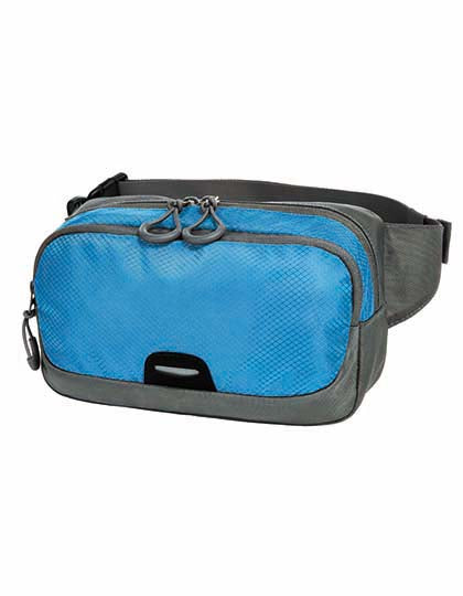 Waist Bag Step in Cyan, Größe 24 x 14 x 7 cm