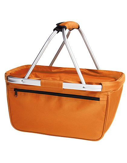 Shopper Basket in Orange, Größe 45 x 25 x 25 cm