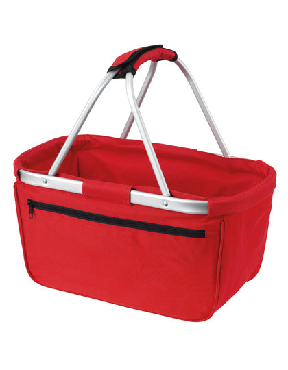 Shopper Basket in Red, Größe 45 x 25 x 25 cm