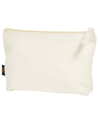 Zipper Bag Organic S in Nature, Größe 20 x 12 x 4 cm