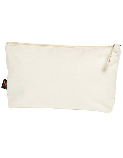 Zipper Bag Organic M in Nature, Größe 25 x 14 x 6 cm