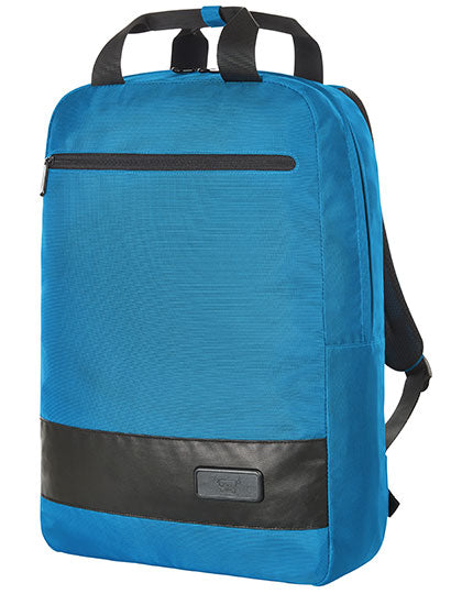 Notebook Backpack Stage in Cyan, Größe 32 x 43 x 14 cm