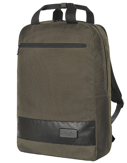 Notebook Backpack Stage in Taupe, Größe 32 x 43 x 14 cm