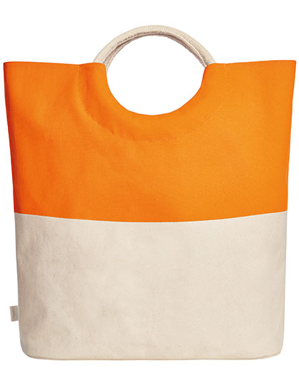 Shopper Sunny in Orange, Größe 52 x 46 x 17 cm
