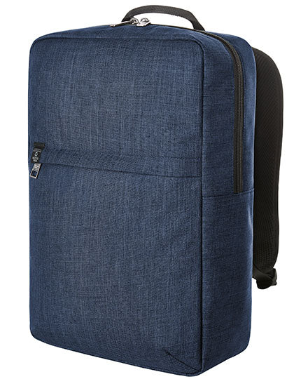 Notebook Backpack Europe in Blue-Sprinkle, Größe 28 x 42 x 12 cm