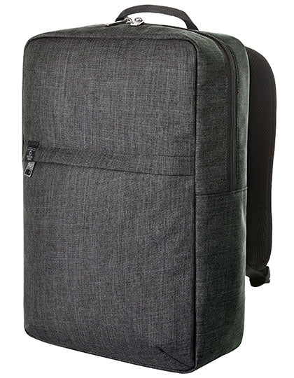 Notebook Backpack Europe in Grey-Sprinkle, Größe 28 x 42 x 12 cm