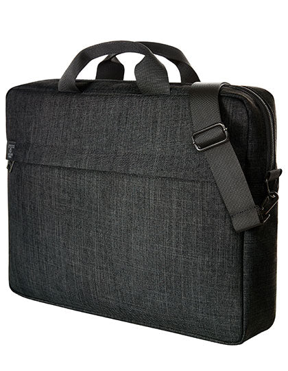 Notebook Bag Europe in Black-Sprinkle, Größe 39 x 29 x 8 cm