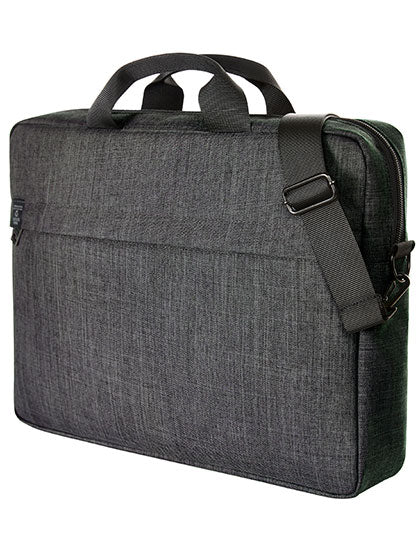 Notebook Bag Europe in Grey-Sprinkle, Größe 39 x 29 x 8 cm