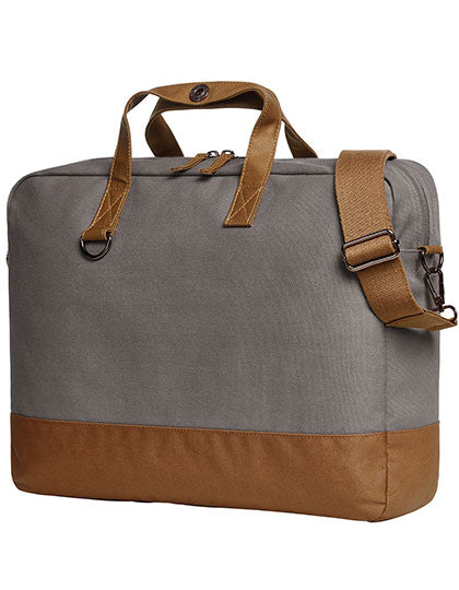 Notebook Bag Life in Grey, Größe 40 x 30 x 8 cm