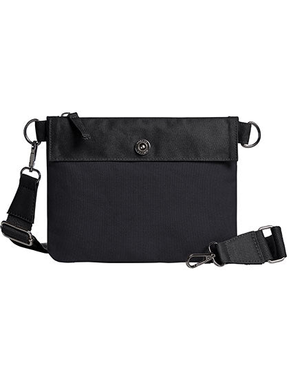 Zipper Bag Life in Black, Größe 23 x 18 x 0,1 cm