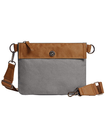 Zipper Bag Life in Grey, Größe 23 x 18 x 0,1 cm