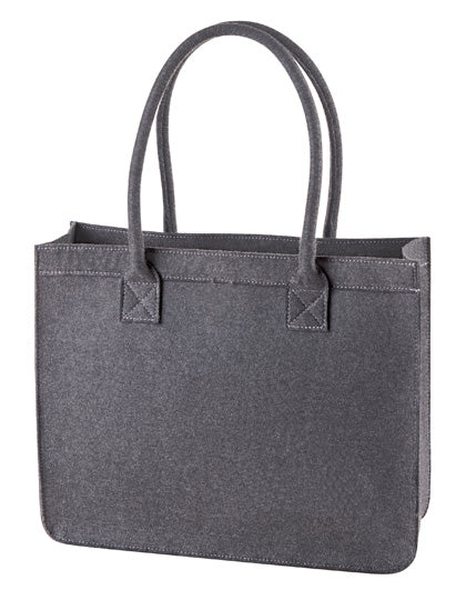 City Shopper Modernclassic in Anthracite, Größe 37 x 30 x 12 cm