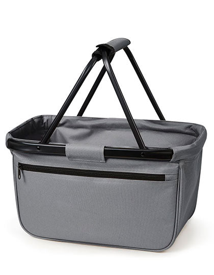 Shopper Blackbasket in Grey, Größe 45 x 25 x 25 cm