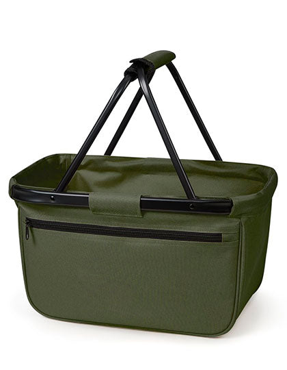 Shopper Blackbasket in Olive, Größe 45 x 25 x 25 cm