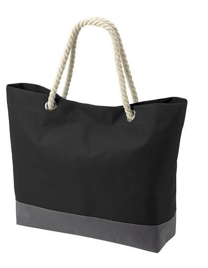 Shopper Bonny in Black, Größe 46 x 40 x 14 cm