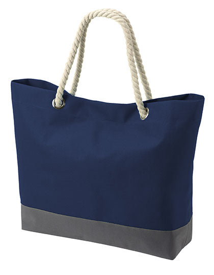 Shopper Bonny in Navy, Größe 46 x 40 x 14 cm