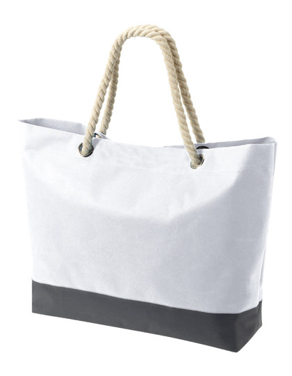 Shopper Bonny in White, Größe 46 x 40 x 14 cm