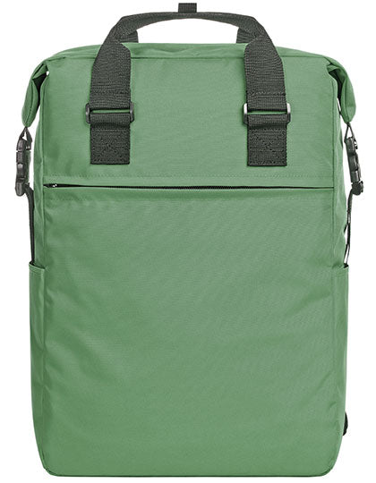 Notebook-Rucksack Daily in Green, Größe 30 x 42 x 12 cm