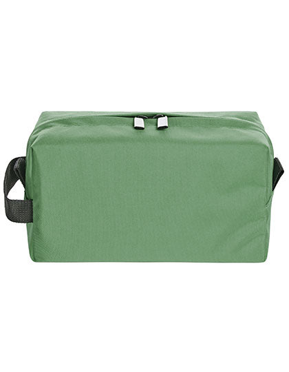Zipper Bag Daily in Green, Größe 22 x 12 x 10 cm