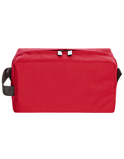 Zipper Bag Daily in Red, Größe 22 x 12 x 10 cm