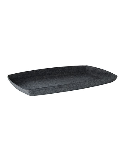 Inlay Basket in Anthracite, Größe 40,5 x 3 x 24 cm