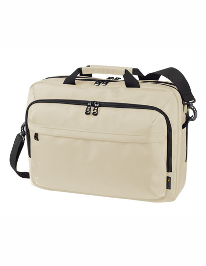 Business Bag Mission in Beige, Größe 44 x 32 x 15 cm