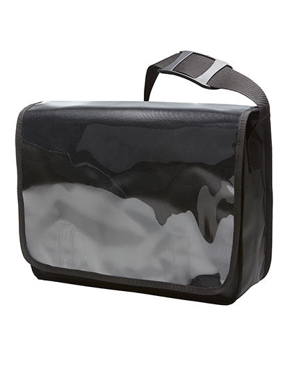 Shoulder Bag Display in Black Matt, Größe 37 x 29 x 13 cm