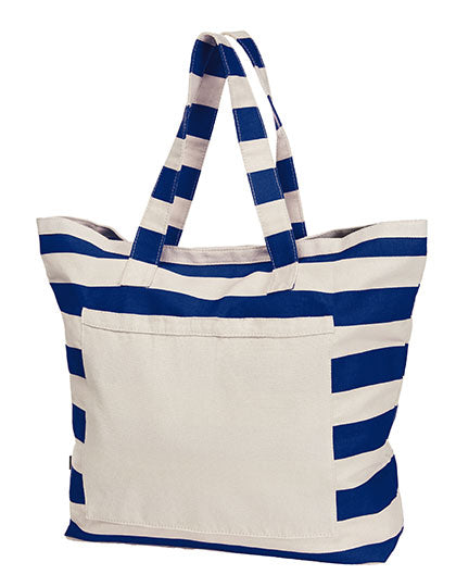 Shopper Beach in Navy, Größe 42 x 46 x 18 cm