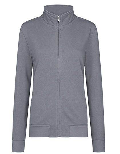 Women´s Premium Full-Zip Sweat Jacket in Stone, Größe 5XL