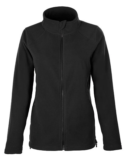 Women´s Full- Zip Fleece Jacket in Dark Grey, Größe 3XL