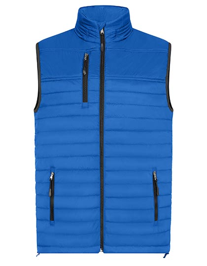 Men´s Hooded Performance Body Warmer in Royal Blue, Größe 5XL
