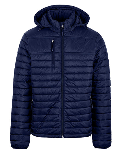 Men´s Premium Quilted Jacket in Navy, Größe 5XL