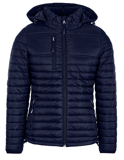 Women´s Premium Quilted Jacket in Navy, Größe 3XL