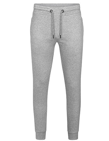 Unisex Premium Jogging Pants in Grey Melange, Größe 6XL