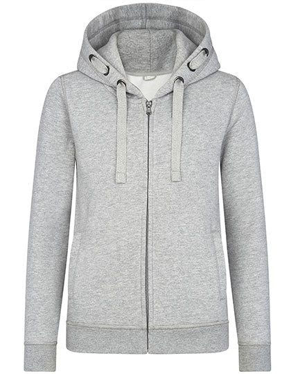 Kids´ Premium Hooded Jacket in Grey Melange, Größe 3XL (158/13-14)