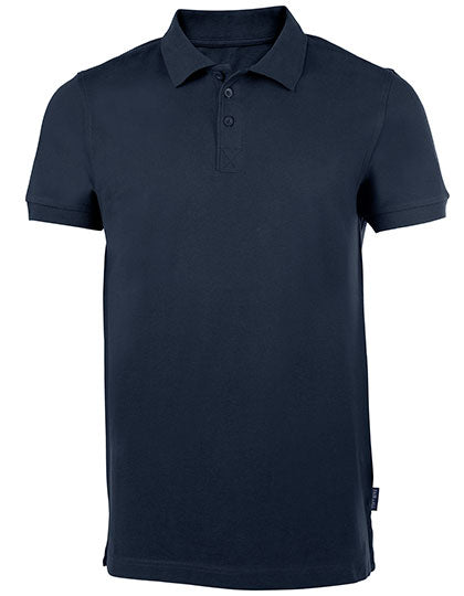 Men´s Heavy Stretch Polo in Navy, Größe 5XL