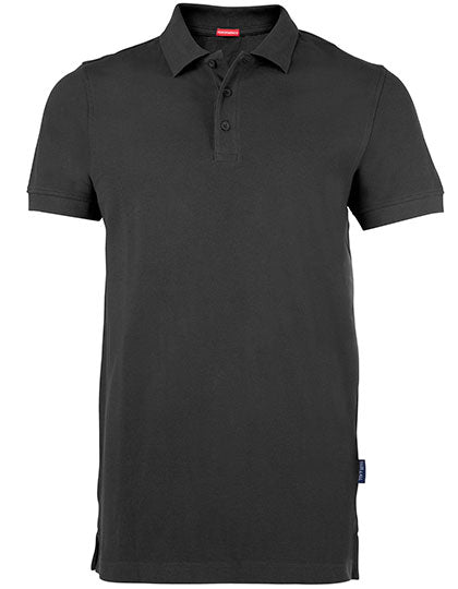 Men´s Heavy Performance Polo in Dark Grey, Größe 6XL