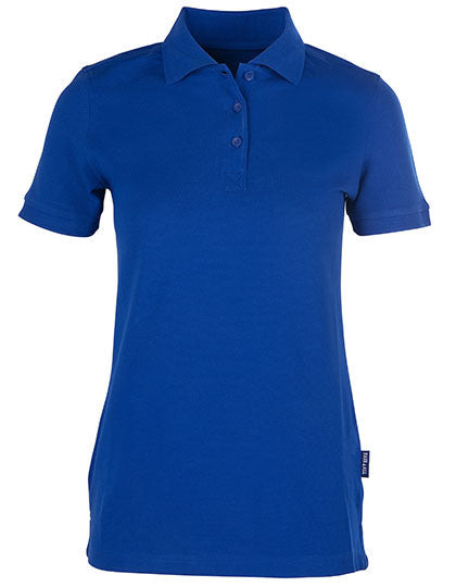Women´s Heavy Stretch Polo in Royal Blue, Größe 5XL