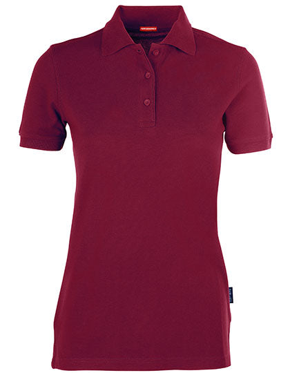 Women´s Heavy Performance Polo in Bordeaux, Größe XS