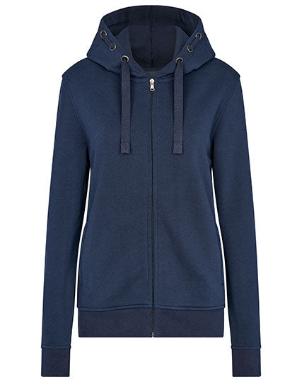 Women´s Premium Hooded Jacket in Navy, Größe 5XL