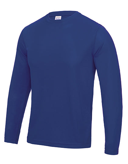 Long Sleeve Cool T in Royal Blue, Größe XXL