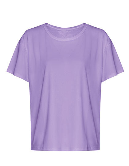 Women´s Open Back T in Digital Lavender, Größe XL