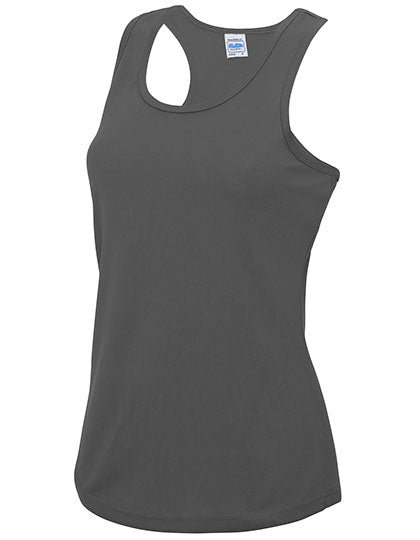 Women´s Cool Vest in Charcoal (Solid), Größe XL