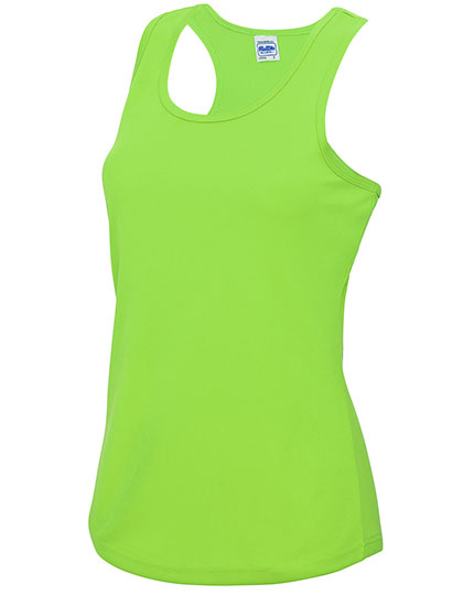 Women´s Cool Vest in Electric Green, Größe XL