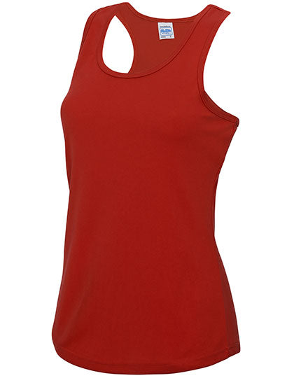 Women´s Cool Vest in Fire Red, Größe XL