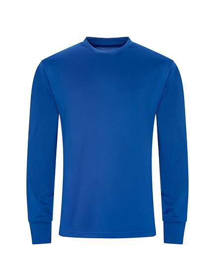 Long Sleeve Active T in Royal Blue, Größe XXL