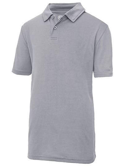Kids´ Cool Polo in Heather Grey (Solid), Größe 12/13 (XL)