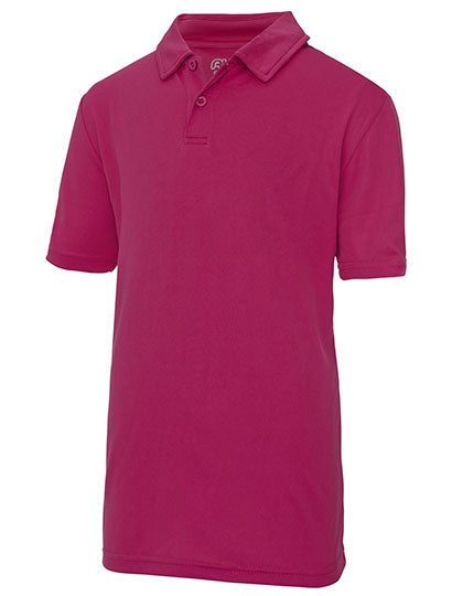 Kids´ Cool Polo in Hot Pink, Größe 12/13 (XL)