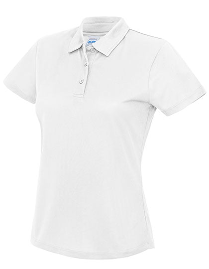 Women´s Cool Polo in Arctic White, Größe XXL