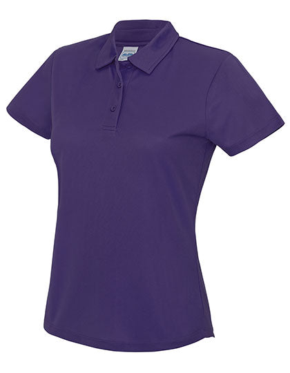 Women´s Cool Polo in Purple, Größe XL